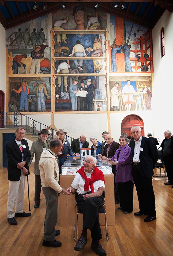 2006, SFAI, Diego Rivera Gallery. Golden Decade 60th Anniversary of the Beginning of the Photo Department by Ansel Adams. Photo by Michael Creedon